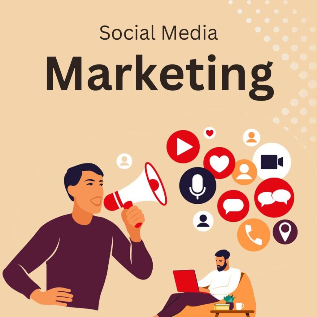 Crafting compelling content to boost brand visibility and engagement through strategic social media marketing initiatives.