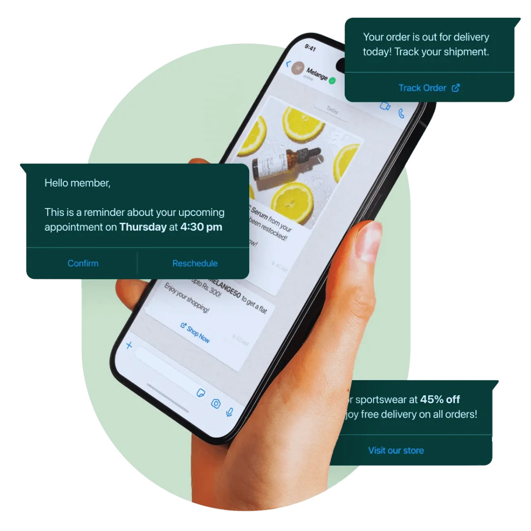 Reach thousands instantly with reliable and affordable Bulk SMS Services and WhatsApp Business API – the smart way to connect, promote, and engage your audience.